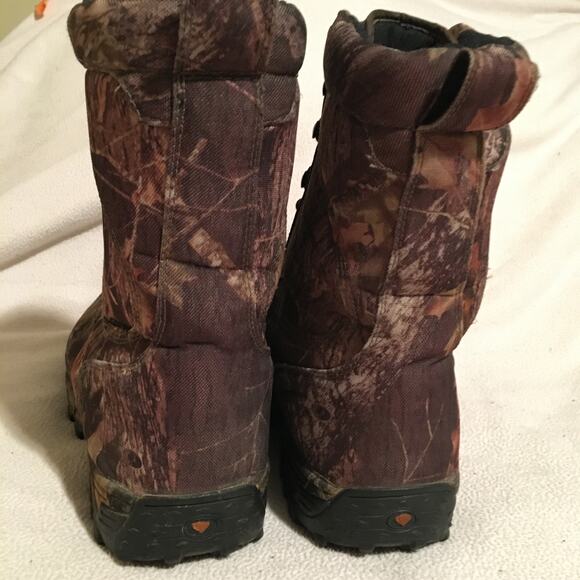 Herman Survivors Hollow Point Boots Camo 600 Gram Thinsulate Ultra Men’s Sz 12 - Picture 4 of 14